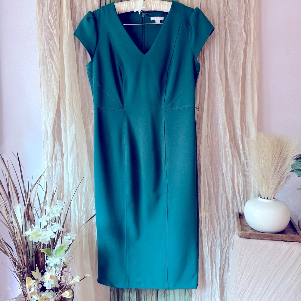 New York & Co. Hunter Green Dress (size M)